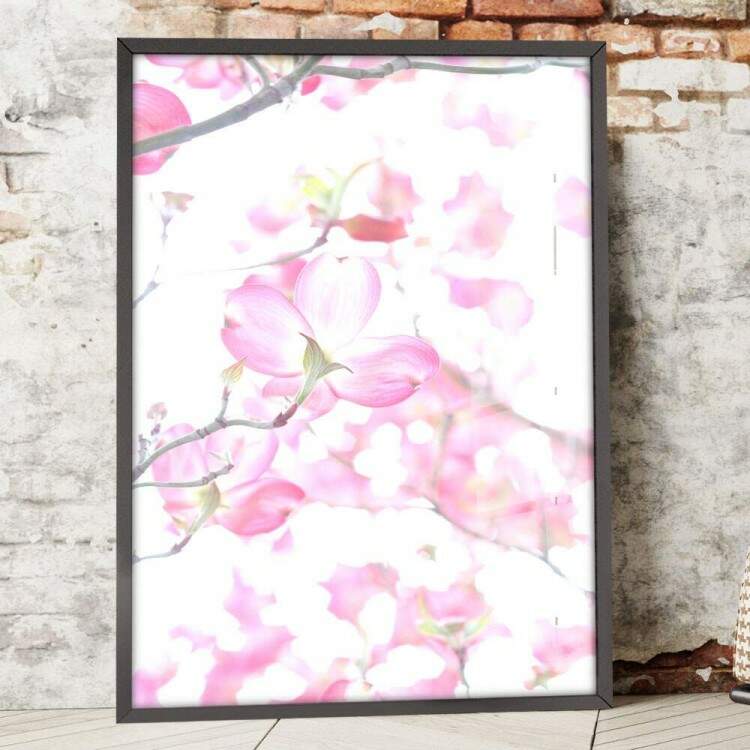 Quadro Decorativo Flores Rosas