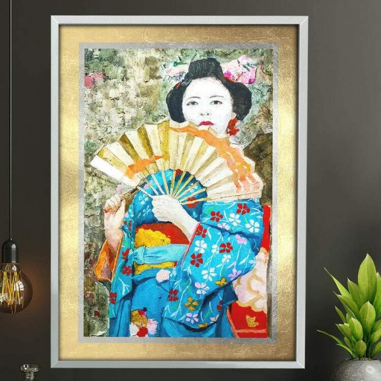 Quadro Decorativo Geisha