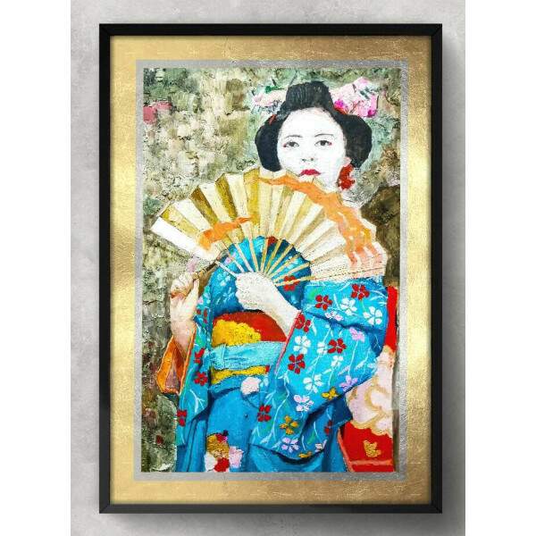 Quadro Decorativo Geisha