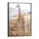 Quadro Decorativo Girafa