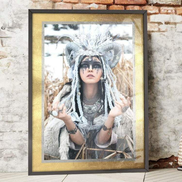 Quadro Decorativo Mulher ndia