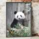 Quadro Decorativo Panda