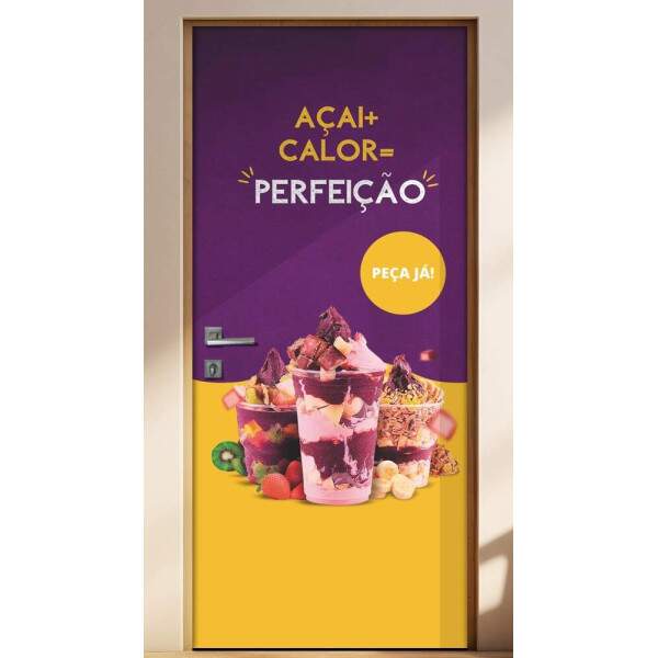 Adesivo Para Porta Aa Igual Perfeio