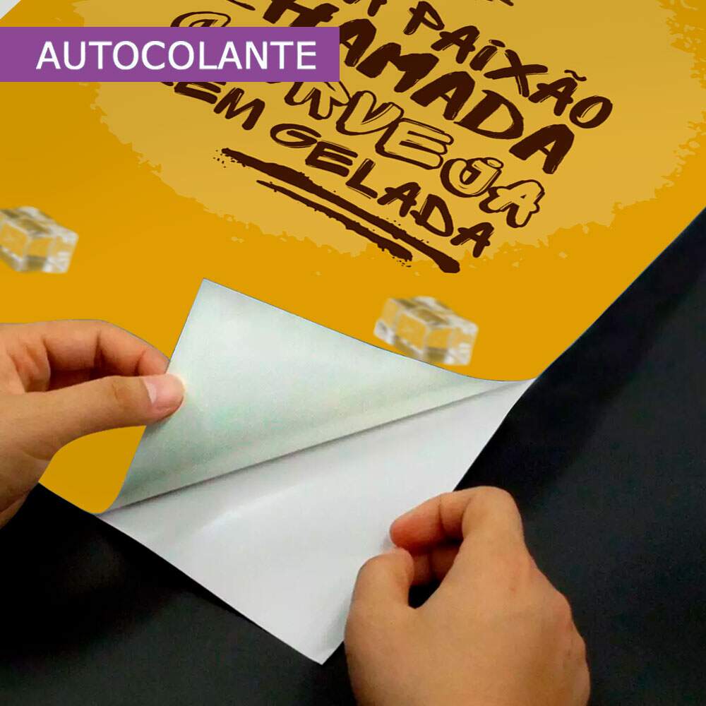 Adesivo Para Porta Uma Paix�o Chamada Cerveja