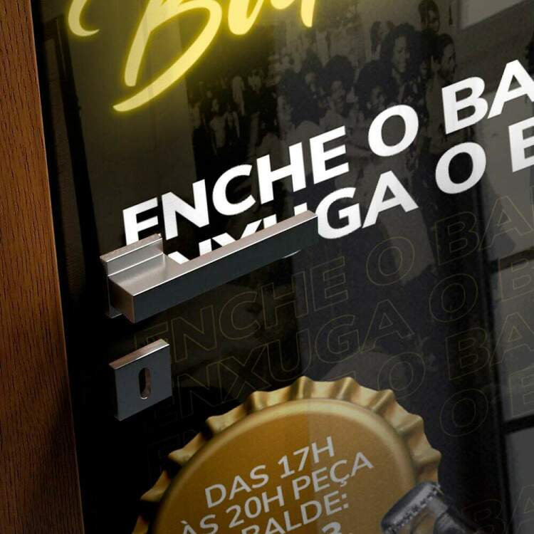 Adesivo Para Porta Vem De Baldinho