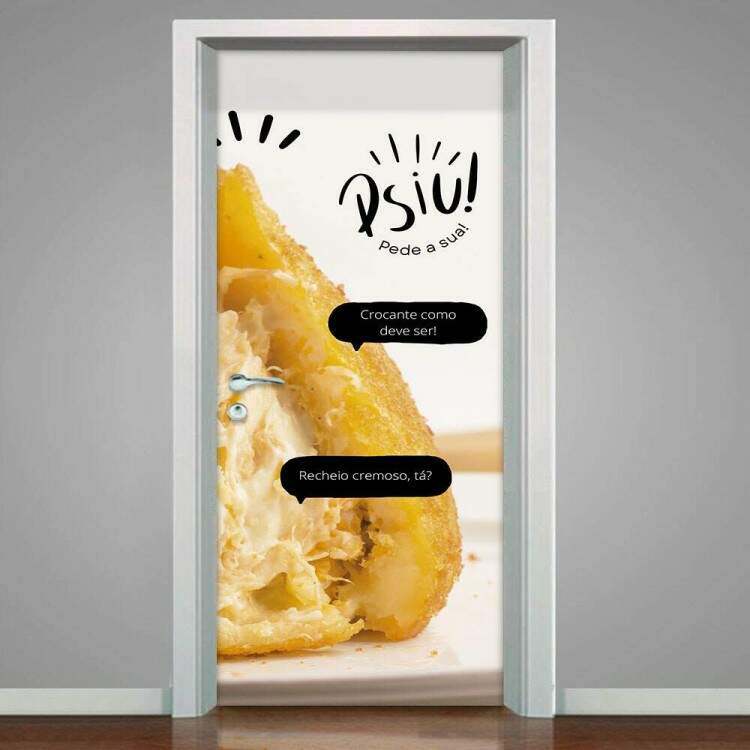Adesivo Per Porta Interna In Poliestere 3D 100x200 Cm – Antiusura E Rimovibile