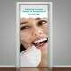 Adesivo Para Porta Consulta No Dentista