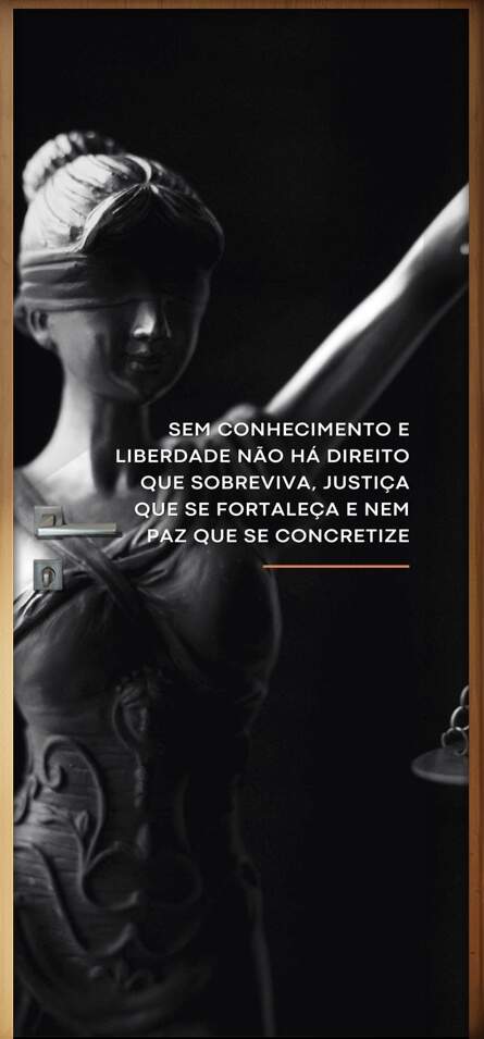 Adesivo Para Porta Frase Direito