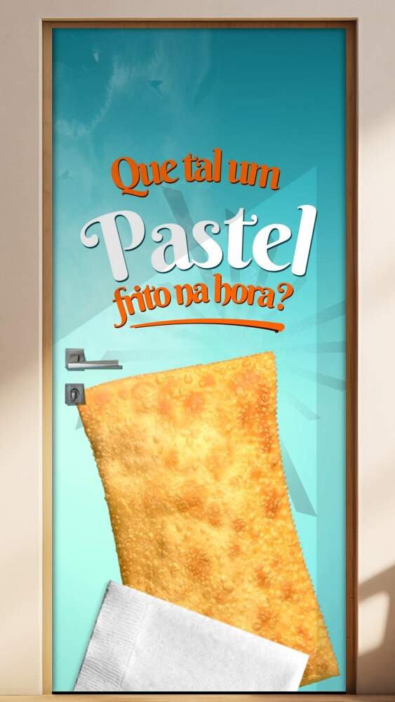 Adesivo Para Porta Que Tal Um Pastel