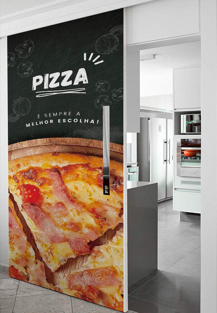 Adesivo Para Porta Pizza A Melhor Escolha