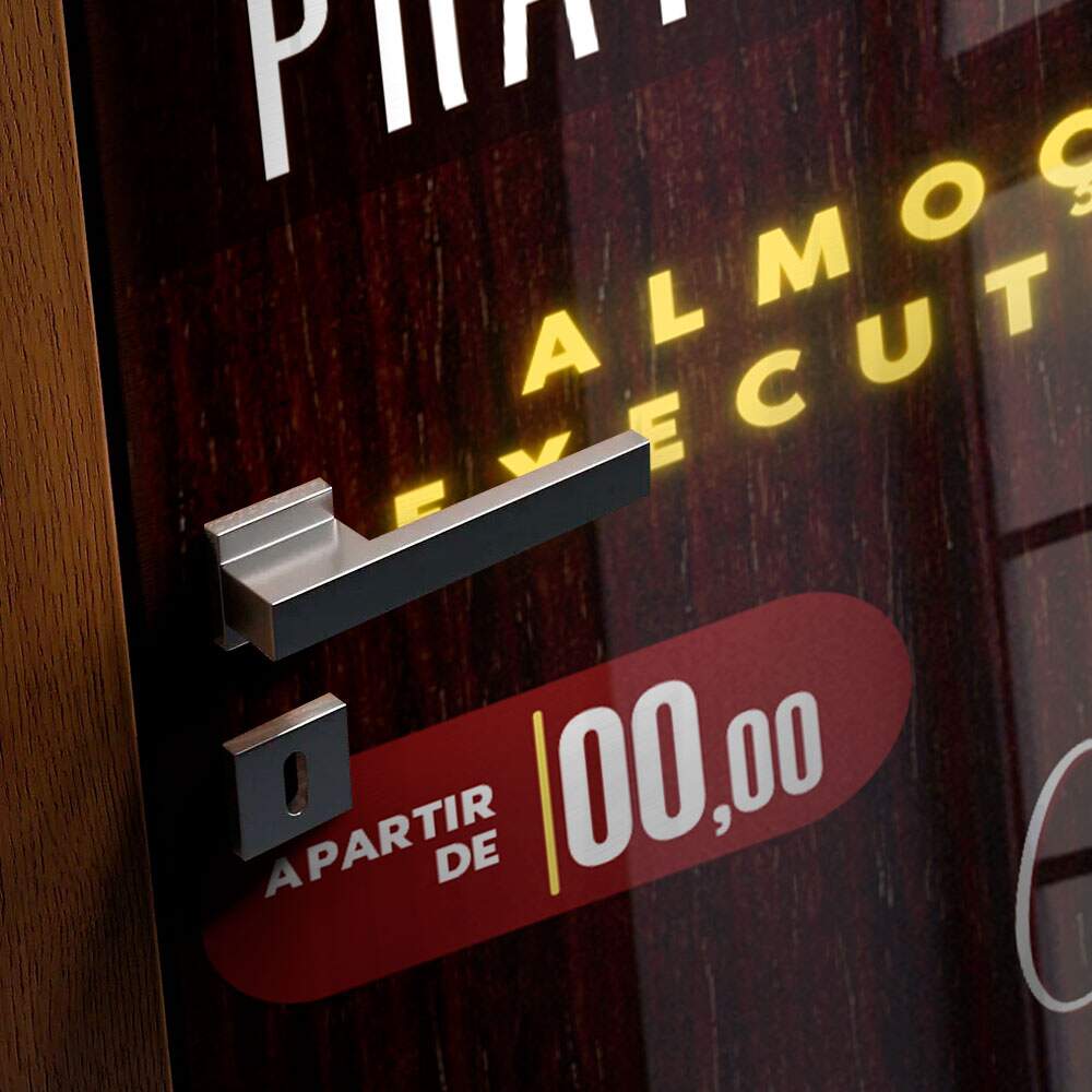 Adesivo Para Porta Prato Feito