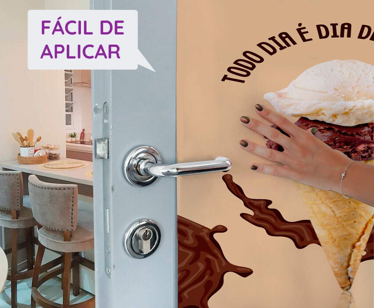 Adesivo Para Porta Todo Dia � Dia