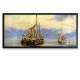 Quadro Decorativo Slim Pintura Barco a Vela