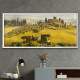Quadro Decorativo Slim Casas na Montanha