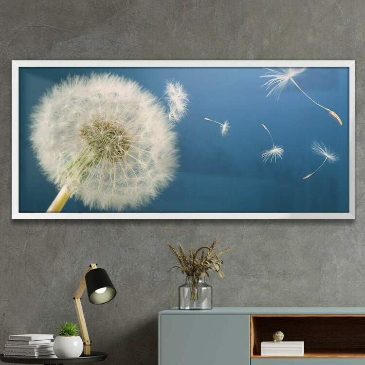 Quadro Decorativo Slim Dente de Leo