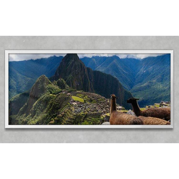 Quadro Decorativo Slim Machu Picchu