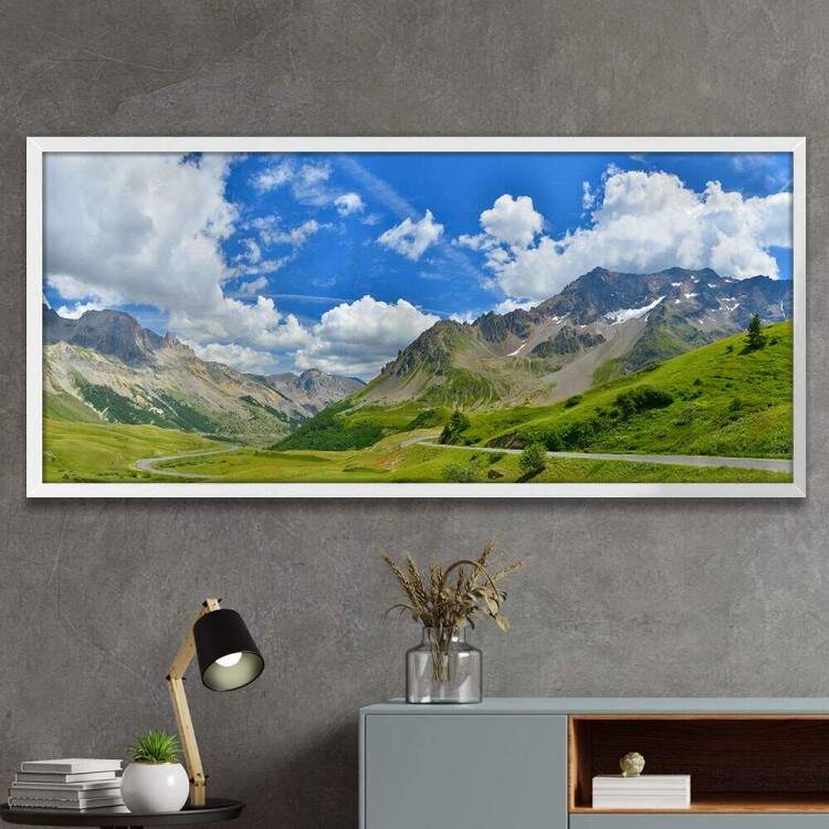 Quadro Decorativo Slim Montanhas