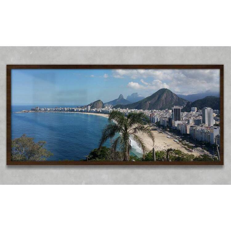 Quadro Decorativo Slim Rio de Janeiro Mod 02