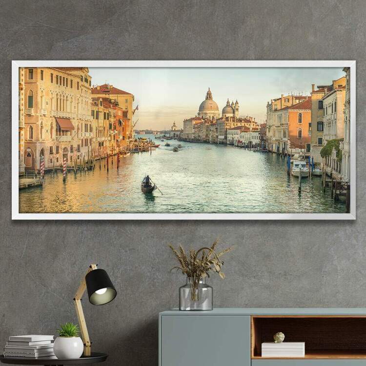 Quadro Decorativo Slim Cidade de Veneza