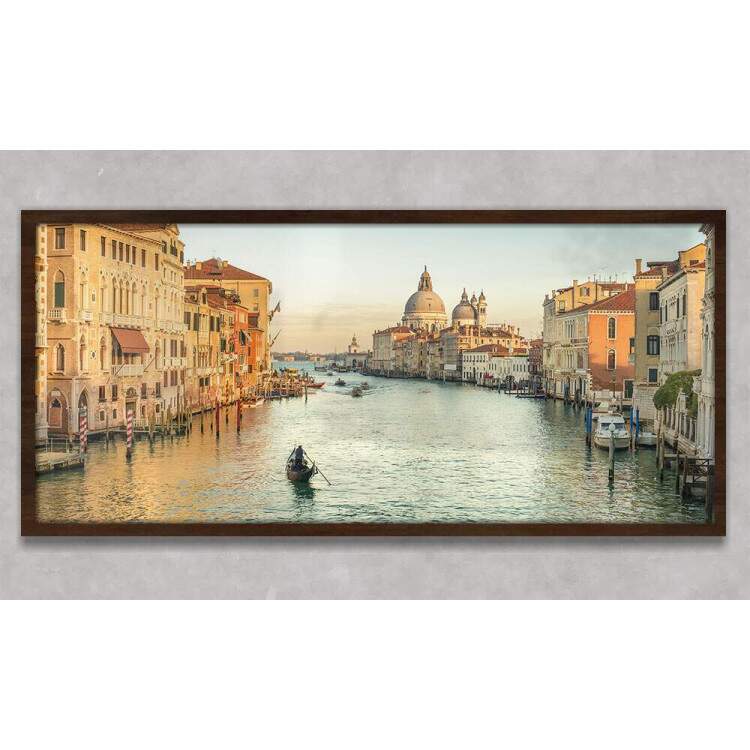 Quadro Decorativo Slim Cidade de Veneza