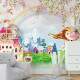 Papel de Parede Princesa no Castelo com Paisagem MP