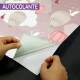 Papel de Parede Bal�es e Nuvens Rosas MP