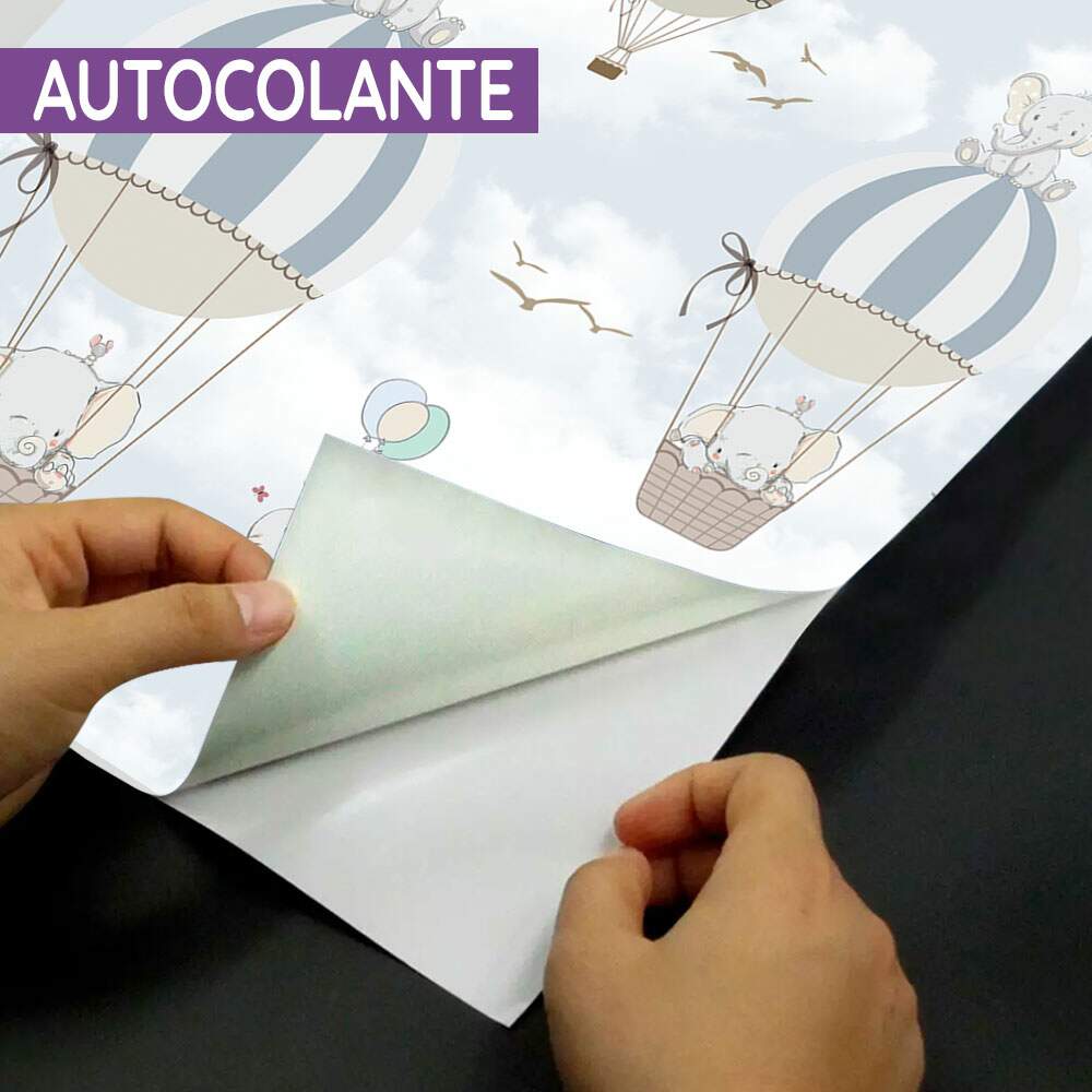 Papel de Parede Animaizinhos em Bal�o MP