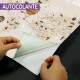 Papel de Parede Mapa-Mundi Bege e Branco 3D