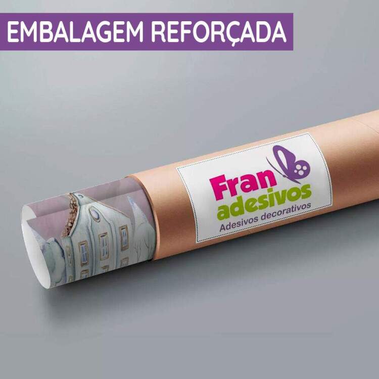 Papel de Parede Menina na Lua e Montanhas MP