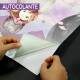 Papel de Parede Menina na Lua e Montanhas 3D