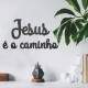 Quadro Decorativo Vazado Jesus � o Caminho
