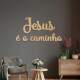 Quadro Decorativo Vazado Jesus � o Caminho