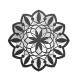 Quadro Decorativo Vazado Mandala com Espelho 02