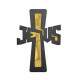 Quadro Decorativo Vazado Jesus Cristo com Espelho