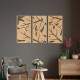 Quadro Decorativo Vazado Plantas Estilo Abstrata