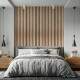 Papel de Parede Madeira Ripado Retr�