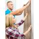 Papel de Parede Madeira Ripado Retr�
