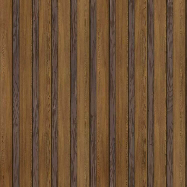 Papel de Parede Madeira Ripado Marrom Escuro