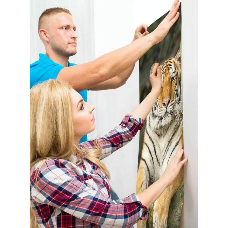 Papel de Parede Paisagem e Tigre MP