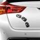 Adesivo para Carro Balas de Canh�o