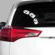 Adesivo para Carro Balas de Canh�o