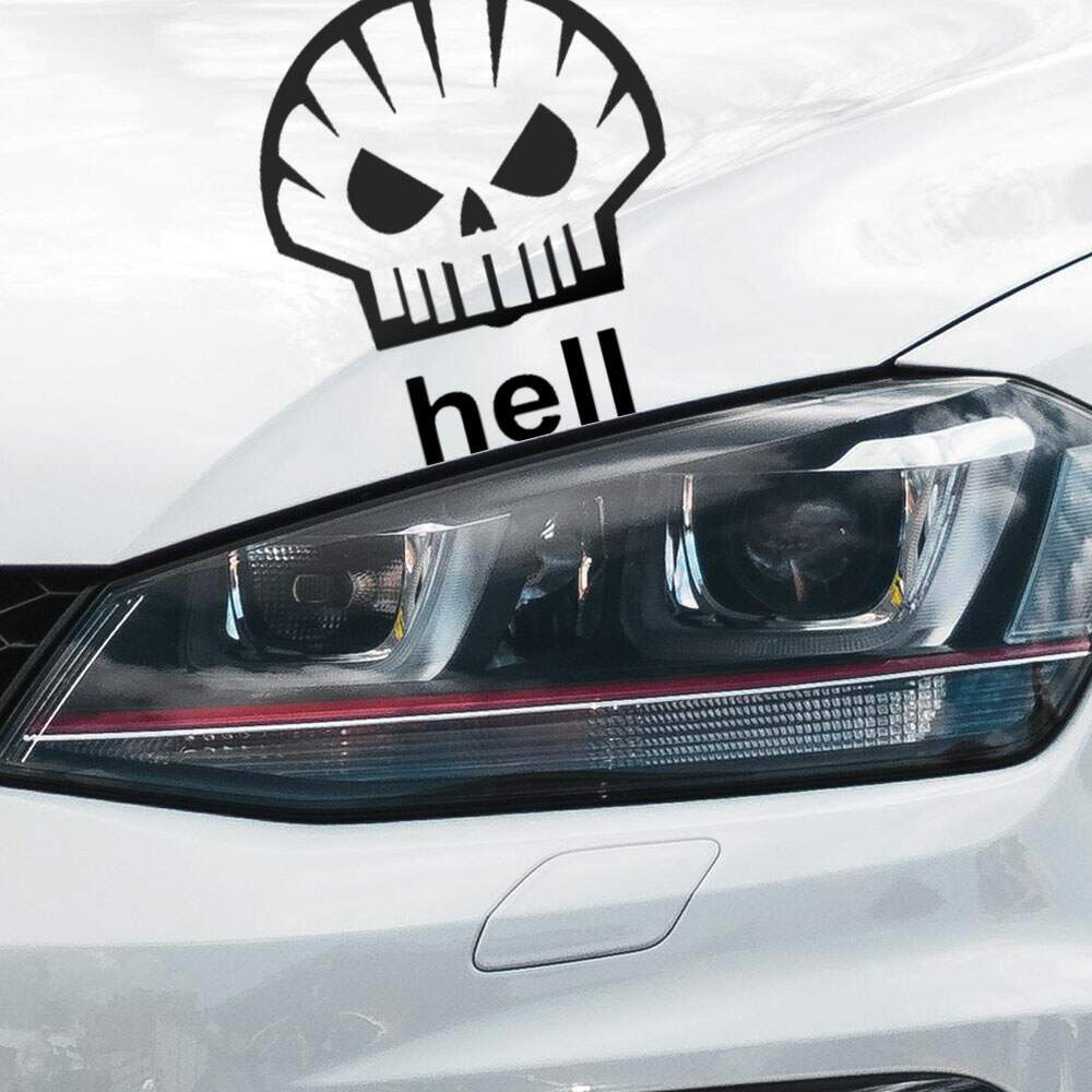 Adesivo para Carro Hell