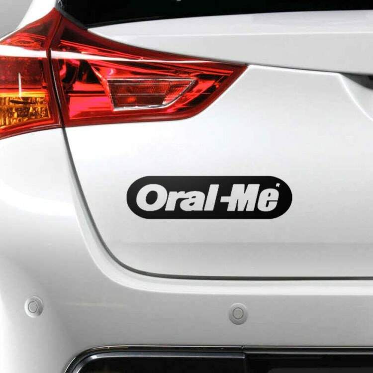 Adesivo para Carro Oral-Me