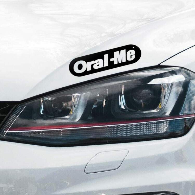 Adesivo para Carro Oral-Me