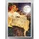 Quadro Decorativo Abstrato Deusa da Lua