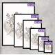Quadro Decorativo Minimalista �rvore Branca e Marrom