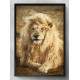 Quadro Decorativo Pintura a �leo de Le�o