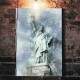 Quadro Decorativo Pintura Est�tua da Liberdade