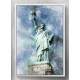 Quadro Decorativo Pintura Est�tua da Liberdade