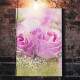 Quadro Decorativo Flor Lil�s